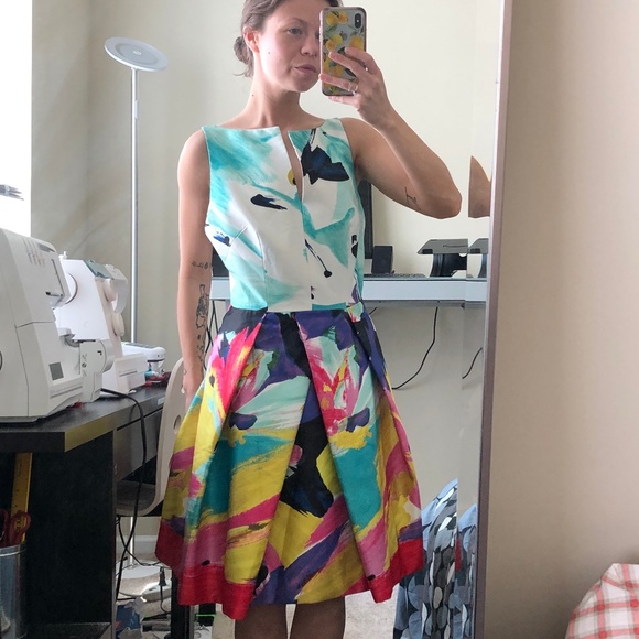 Milly Multicolor Frock - Picture 7 of 8